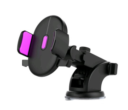 Universal Car Phone Mount with 360° Rotation & Telescopic Arm – Fits 3.5"-7" Devices - BudgetSpender