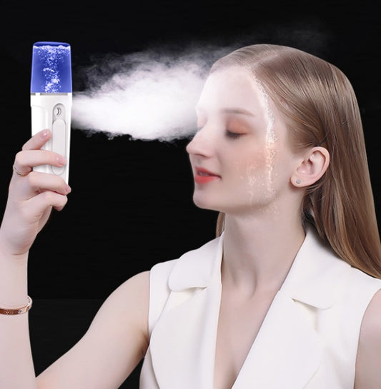 Facial Moisturizing Facial Beauty Apparatus With USB Charging Battery Bank - BudgetSpender