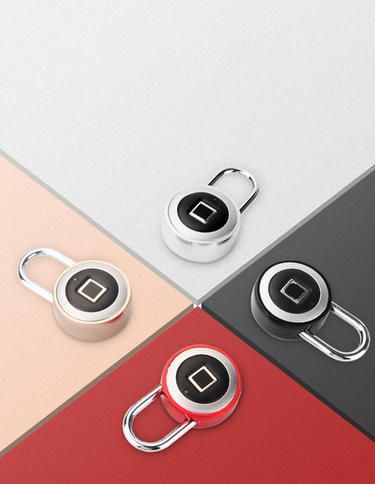 Smart Fingerprint Padlock – Mini Anti-Theft Lock for Travel, Gym, Luggage & Home Security - BudgetSpender