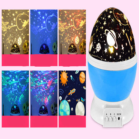 Cosmos Star Projector Lamp – Rotating Galaxy Night Light for Bedroom, Kids, and Romantic Decor - BudgetSpender