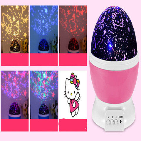 Cosmos Star Projector Lamp – Rotating Galaxy Night Light for Bedroom, Kids, and Romantic Decor - BudgetSpender