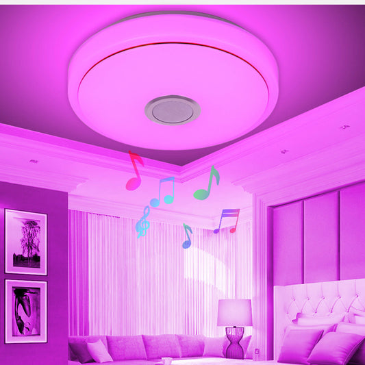 Tuya Smart WiFi LED Ceiling Lamp – Modern Bluetooth APP Remote Control Round Light for Home & Commercial Spaces - BudgetSpender