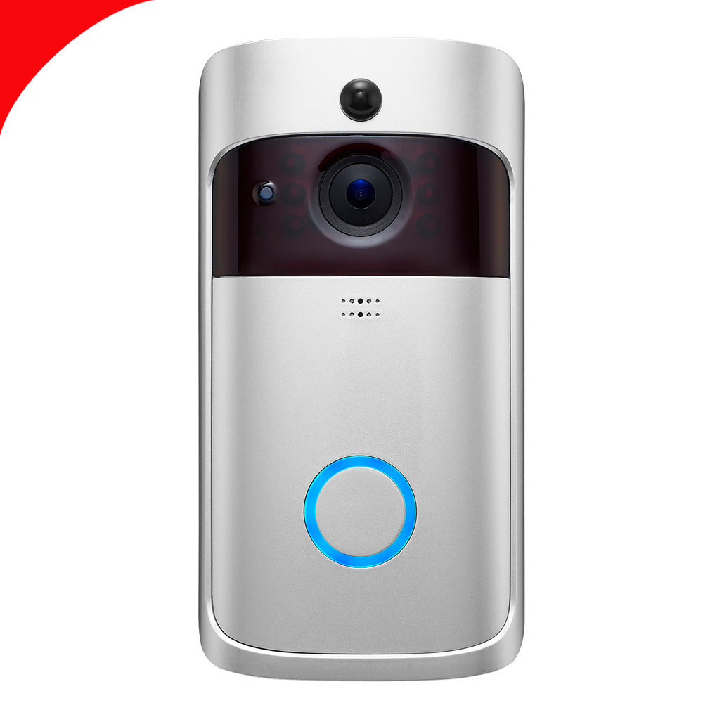 Wireless Wi-Fi Video Doorbell with PIR Motion Detection, HD 720P Camera, Two-Way Audio, and Remote Access - BudgetSpender