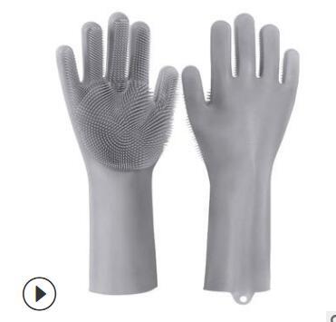 Heat-Resistant Silicone Cleaning Gloves – Multi-Function Kitchen & Household Magic Gloves - BudgetSpender