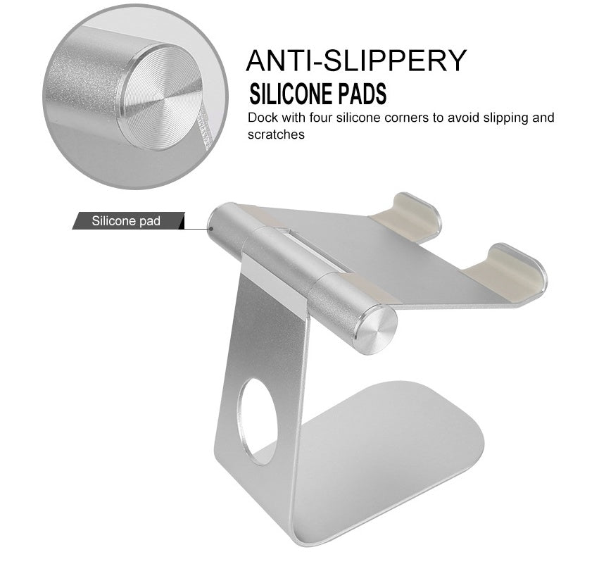 Adjustable Tablet Stand for iPhone & Tablets – Hands-Free Viewing, Sturdy & Secure for All Devices - BudgetSpender