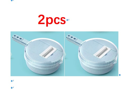 8-in-1 Mandoline Slicer & Vegetable Cutter – Multi-Function Kitchen Peeler & Grater Set - BudgetSpender