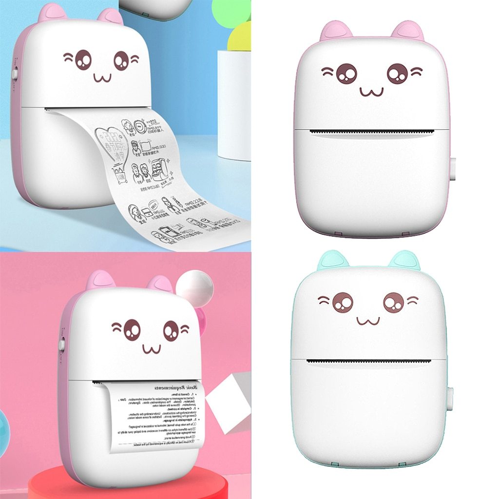 Mini Bluetooth Thermal Printer – Portable Wireless Pocket Printer for Notes, Photos, Labels & Studying (iOS & Android Compatible) - BudgetSpender