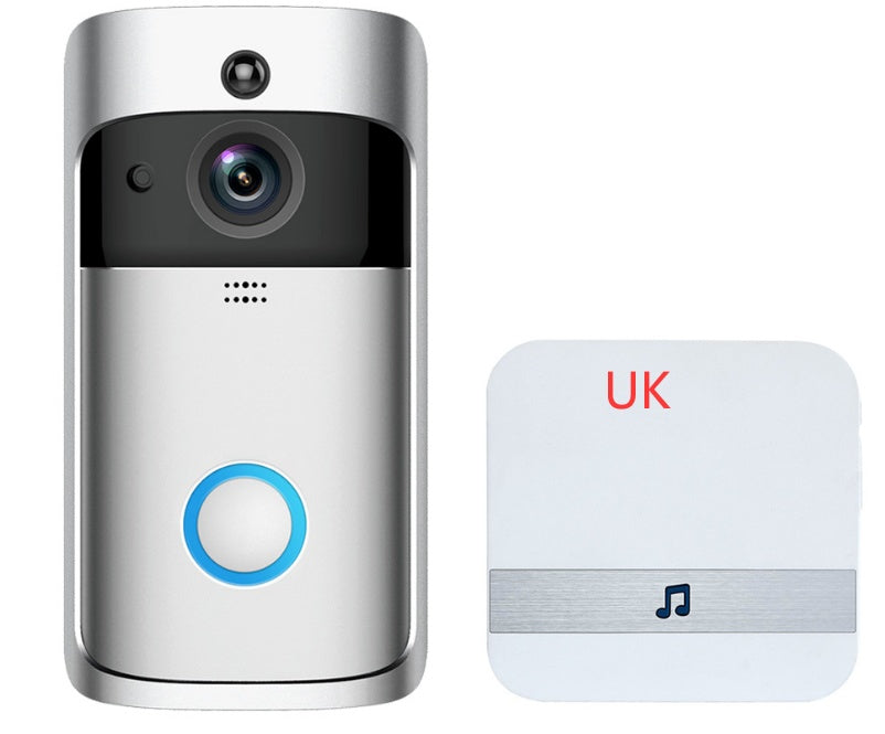 Wireless Wi-Fi Video Doorbell with PIR Motion Detection, HD 720P Camera, Two-Way Audio, and Remote Access - BudgetSpender