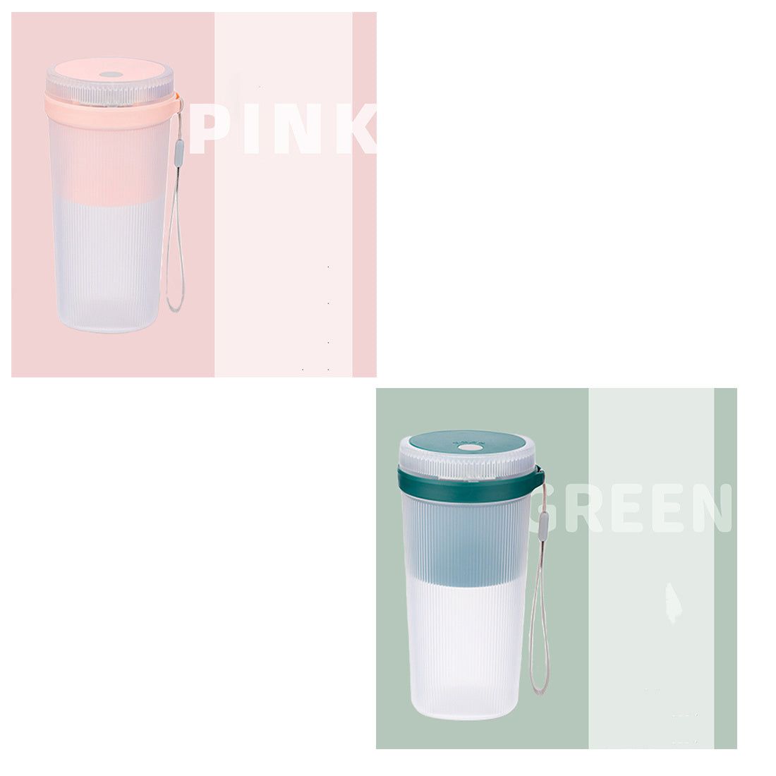 Portable USB Rechargeable Juicer Cup – 300ML Mini Blender for Smoothies & Fruit Juice - BudgetSpender