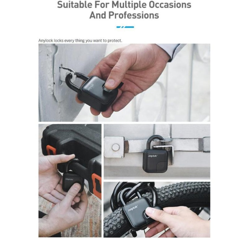 Smart Lock Waterproof L3 Fingerprint Padlock - BudgetSpender