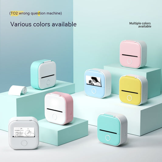 Mini Bluetooth Thermal Label Printer – Portable Sticker & Photo Printer - BudgetSpender