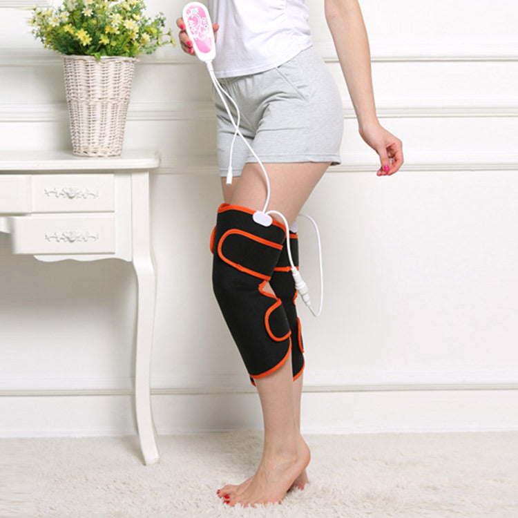Warm Heat Electric Heating Knee Protector – Multi-Function Leg Vibration Massager for Joint Relief - BudgetSpender