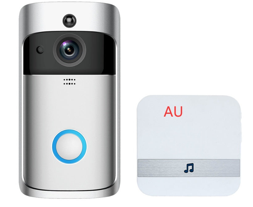 Wireless Wi-Fi Video Doorbell with PIR Motion Detection, HD 720P Camera, Two-Way Audio, and Remote Access - BudgetSpender