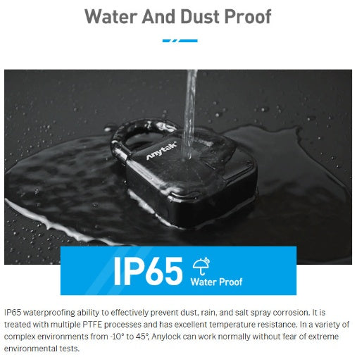 Smart Lock Waterproof L3 Fingerprint Padlock - BudgetSpender
