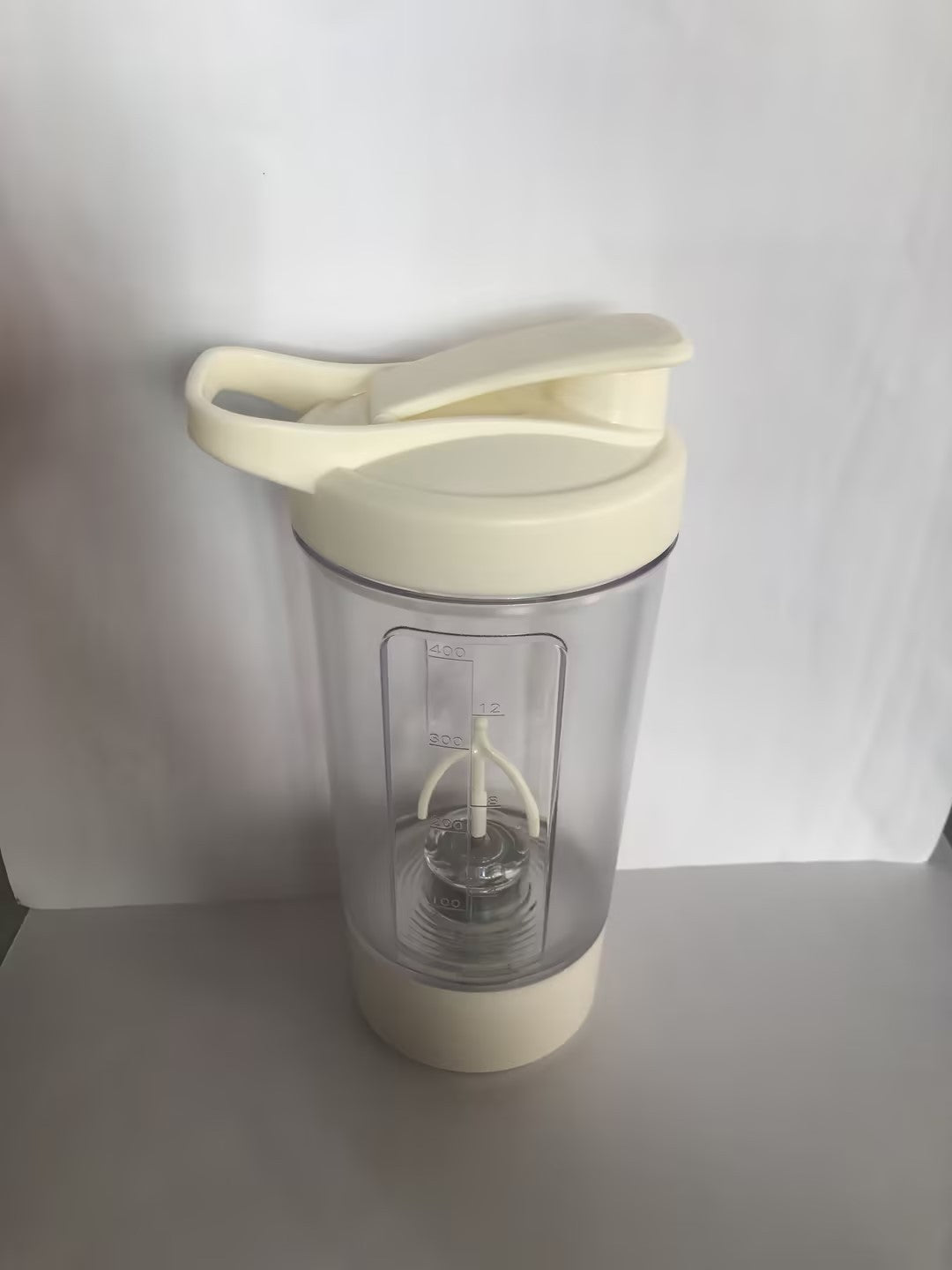 Electric Protein Shaker Bottle – 400ml High-Speed Rechargeable Mixer Cup - BudgetSpender
