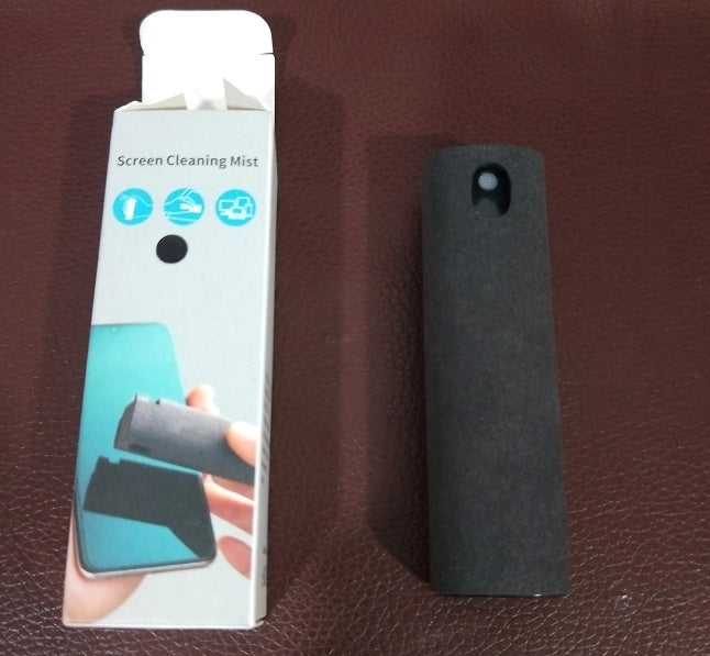 Portable Screen Cleaner Set – 2-in-1 Spray & Wipe Tool for Phones, Laptops & Tablets - BudgetSpender