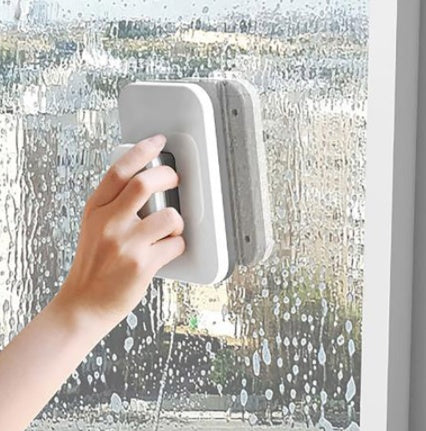 Magnetic Double-Sided Window Cleaner – Effortless Shine, Inside and Out - BudgetSpender