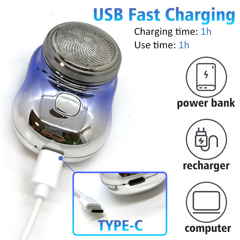 Mini Portable Electric Shaver – Ultra-Compact Luxury Grooming for Men and Women - BudgetSpender