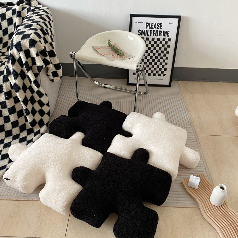 Puzzle Seat Cushion – Cozy 3D Puzzle-Shaped Pillow for Your Home - BudgetSpender