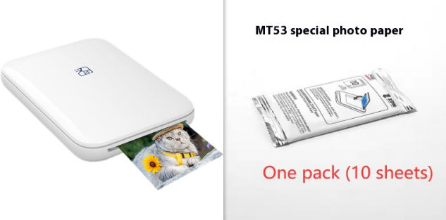 Color Photo Printer – Portable Wireless Full-Color Thermal Sublimation Printer for On-the-Go Printing - BudgetSpender