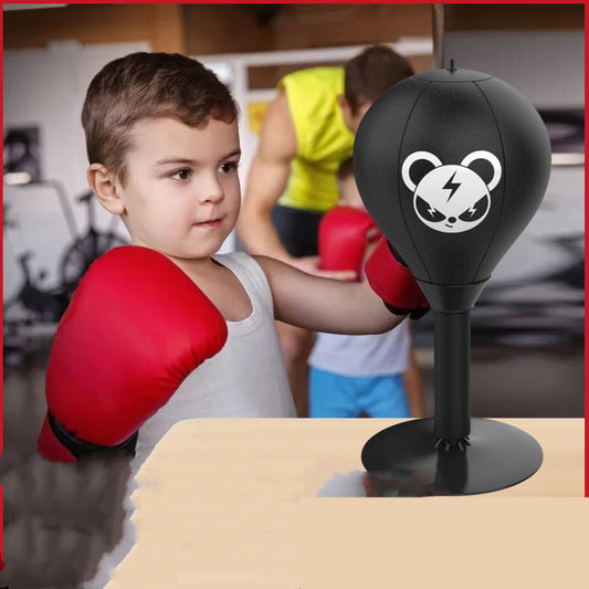 Boxing Speed Ball Tabletop Reflex Target Sandbags - Kickboxing Training Equipment with Suction Cup for Kids and Adults - BudgetSpender