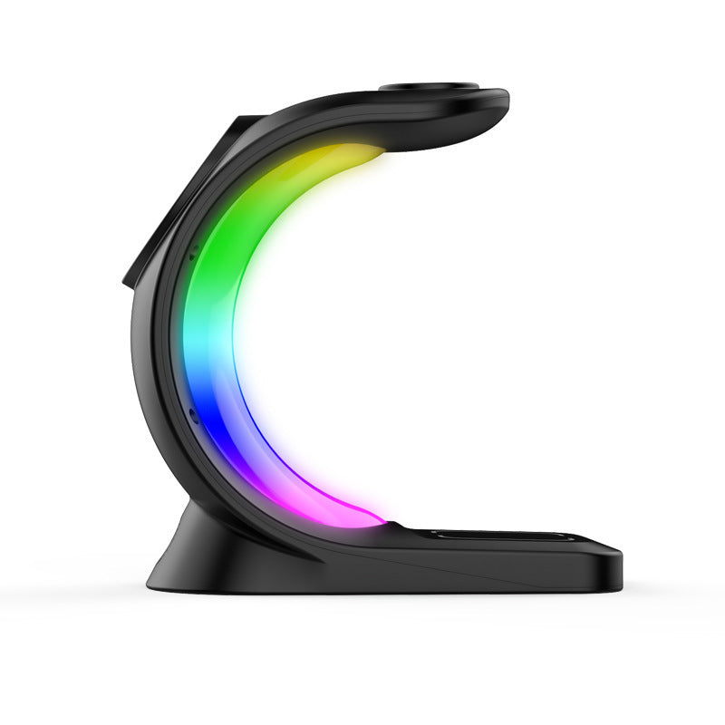 4-in-1 Magnetic Wireless Charger – Fast Charging with Atmosphere Lighting - BudgetSpender