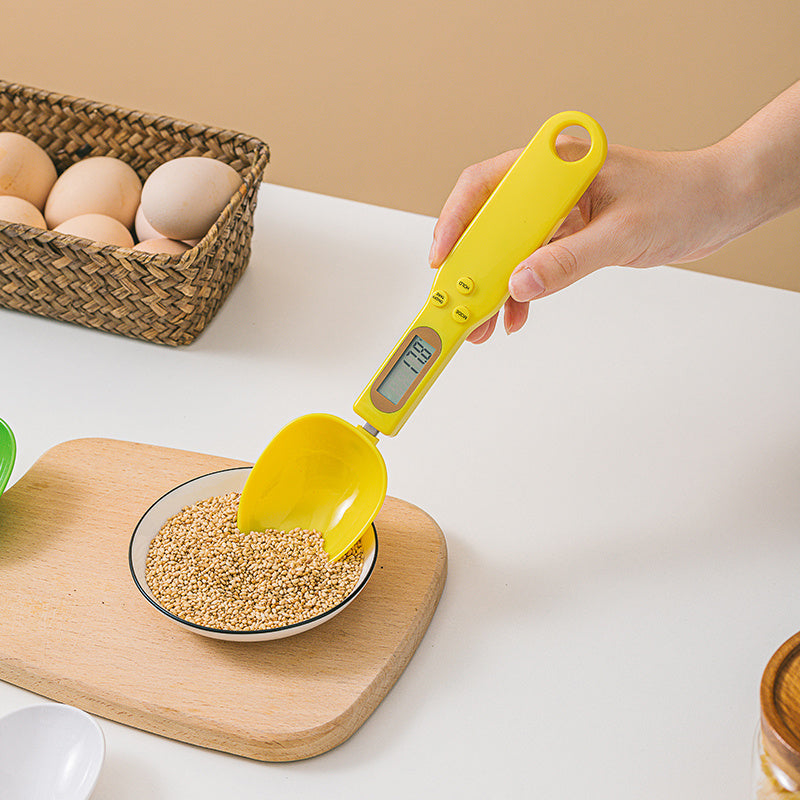 Digital Measuring Spoon Scale – Precise 0.1g Accuracy for Cooking, Baking & Diet Planning - BudgetSpender