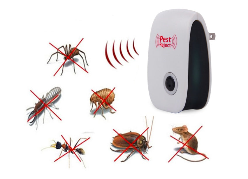 Ultrasonic Pest Repeller for Home | Effective Bug & Rodent Control | AC 220V Plug-in Device - BudgetSpender