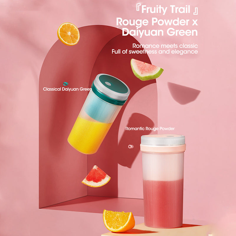 Portable USB Rechargeable Juicer Cup – 300ML Mini Blender for Smoothies & Fruit Juice - BudgetSpender