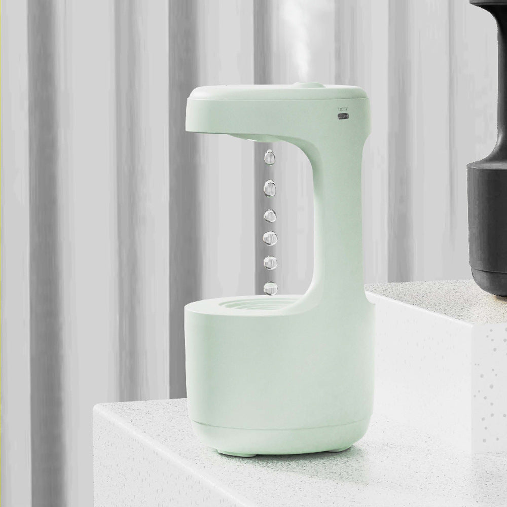 Bedroom Anti-Gravity Humidifier with Clock - BudgetSpender