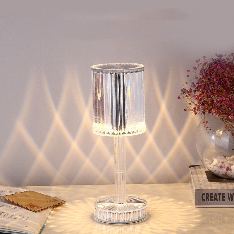 3-Way Dimmable Crystal Table Lamp | Touch Control with Elegant Crystal Design - BudgetSpender