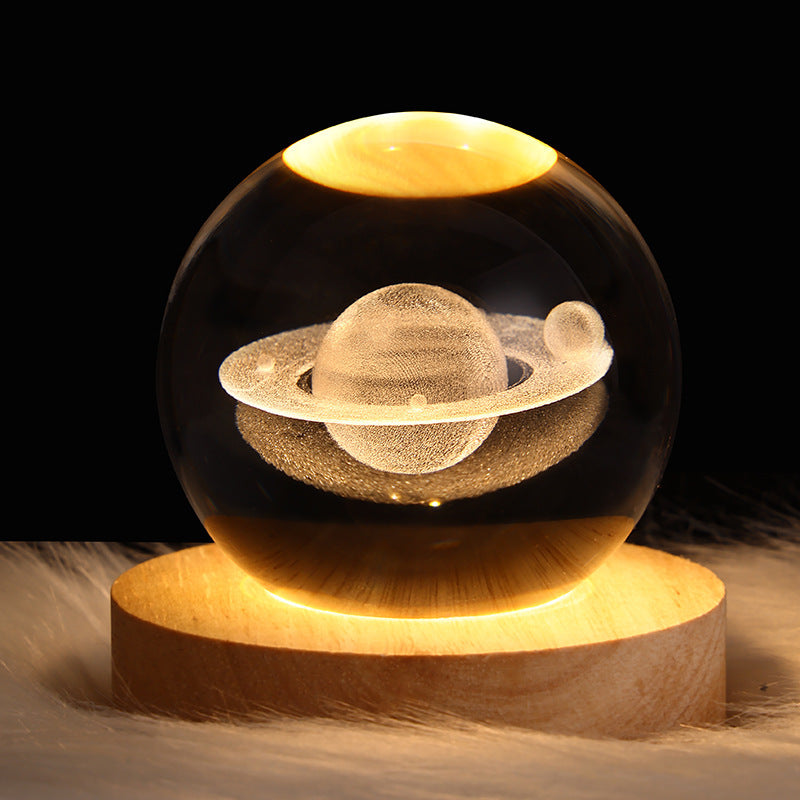 3D Crystal Night Light | Romantic Atmosphere Maker with Unique Designs - BudgetSpender