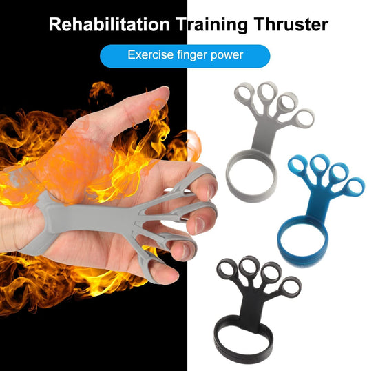 Silicone Finger Exercise Stretcher – Hand Grip Trainer for Arthritis & Strengthening Rehabilitation - BudgetSpender