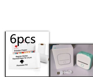 Mini Bluetooth Thermal Label Printer – Portable Sticker & Photo Printer - BudgetSpender
