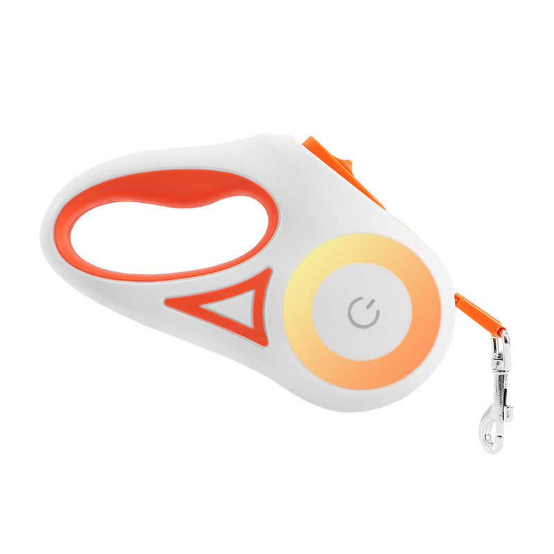 Retractable Dog Leash with Matching Collar – Auto Lock & Spotlight for Small & Medium Pets - BudgetSpender