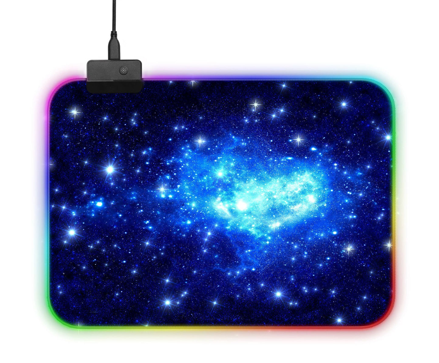 RGB Wristband Gaming Mouse Pad – Ultimate LED Light-Up Mat for Gamers & Creators - BudgetSpender