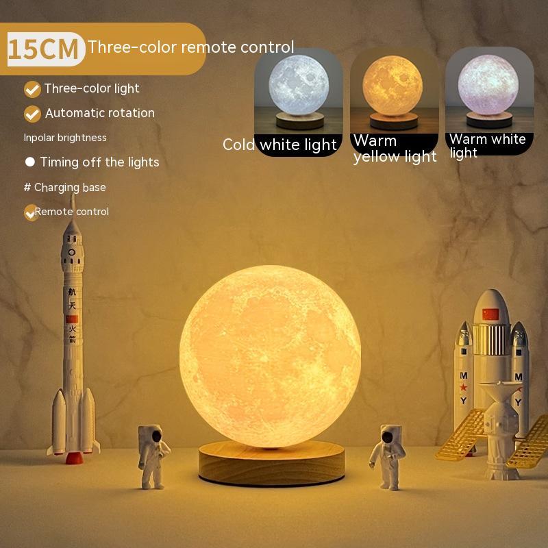 Rotating Moon Lamp – A Magical Night Light for Your Bedroom - BudgetSpender