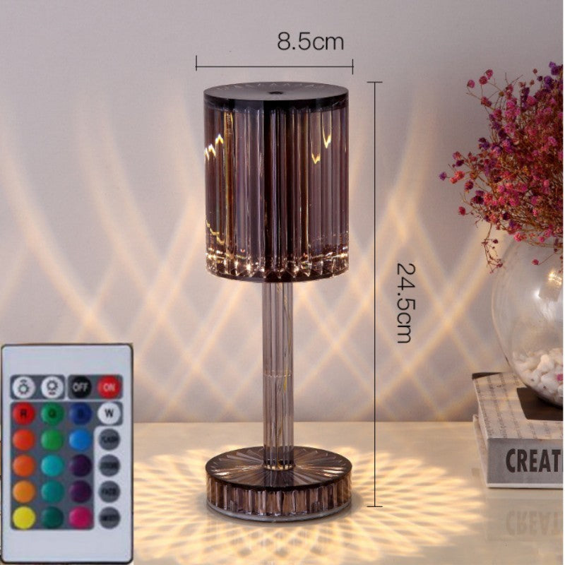 3-Way Dimmable Crystal Table Lamp | Touch Control with Elegant Crystal Design - BudgetSpender