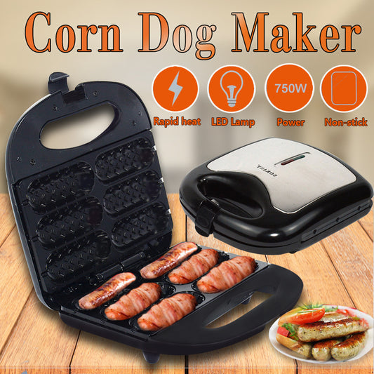 Electric Hot Dog and Sausage Roasting Machine – Automatic Fryer for Home Cooking & BBQ - BudgetSpender