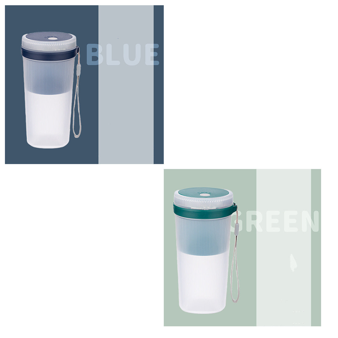 Portable USB Rechargeable Juicer Cup – 300ML Mini Blender for Smoothies & Fruit Juice - BudgetSpender