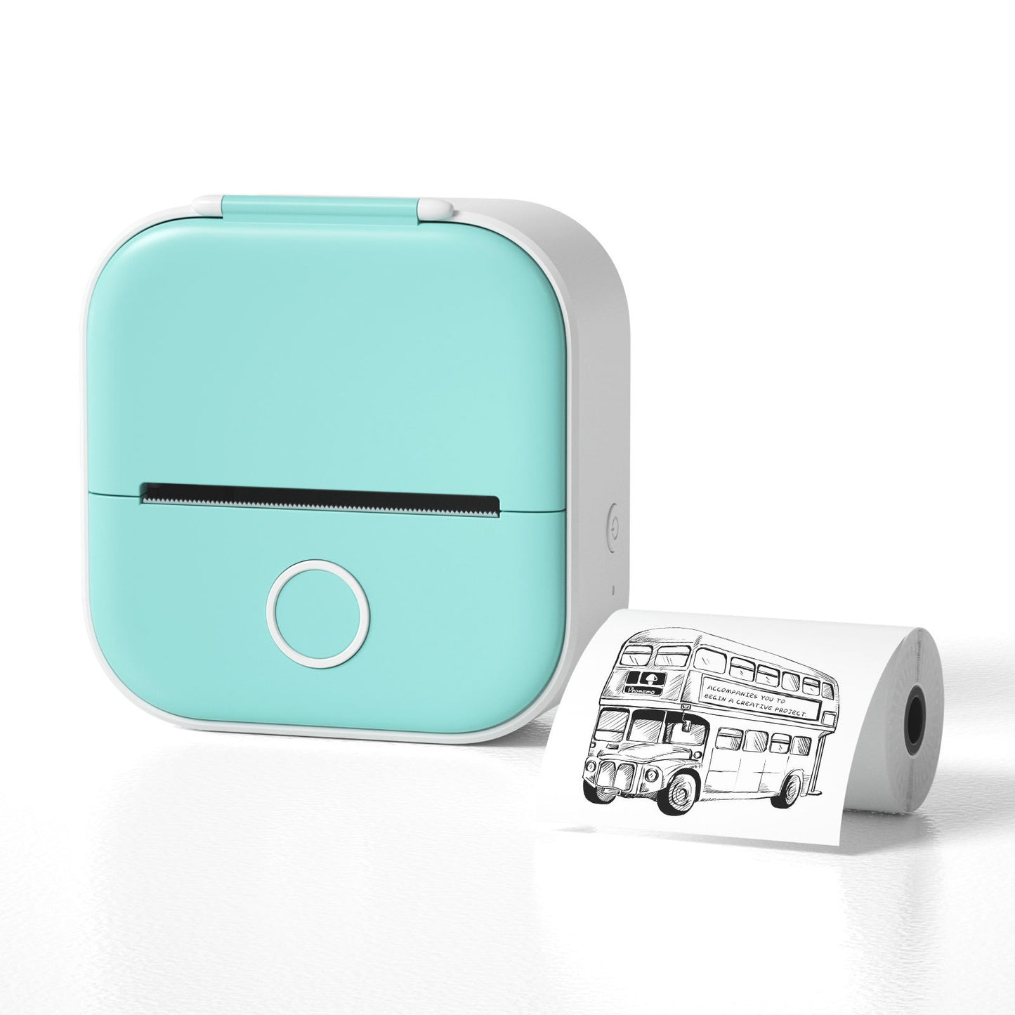 Mini Bluetooth Thermal Label Printer – Portable Sticker & Photo Printer - BudgetSpender