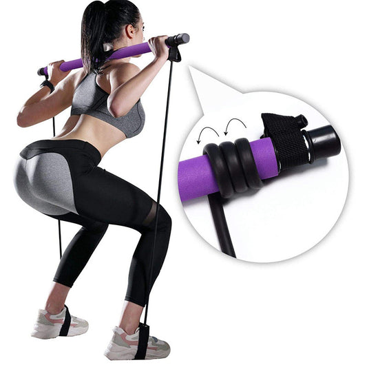 Elastic Resistance Puller Set – Fitness and Strength Training Bands for Full-Body Workouts - BudgetSpender
