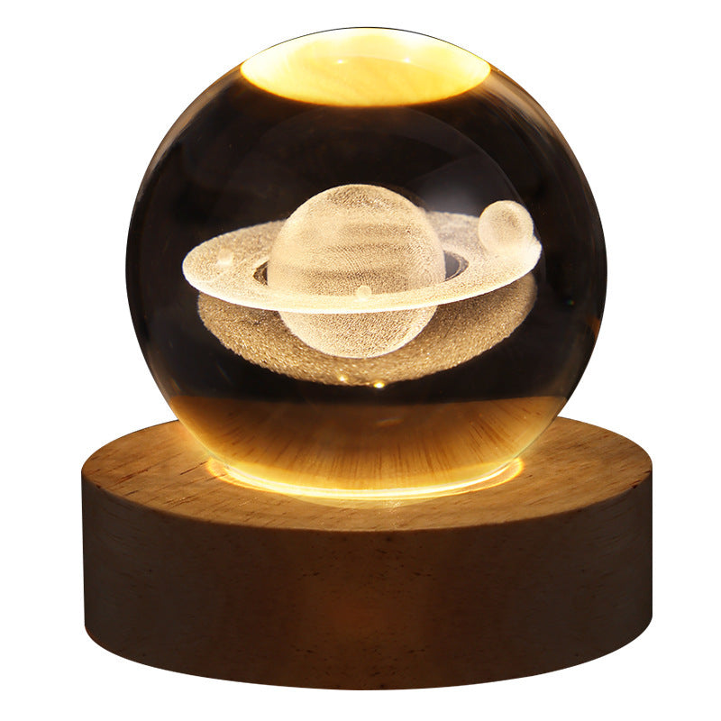 3D Crystal Night Light | Romantic Atmosphere Maker with Unique Designs - BudgetSpender