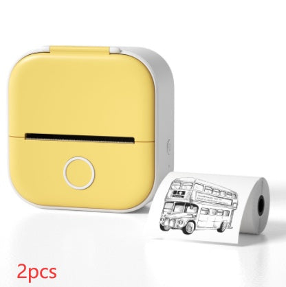 Mini Bluetooth Thermal Label Printer – Portable Sticker & Photo Printer - BudgetSpender