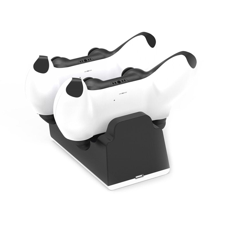 Dual Charger Dock for PS5 Wireless Controller | Fast Charging Dock with LED Indicator - BudgetSpender