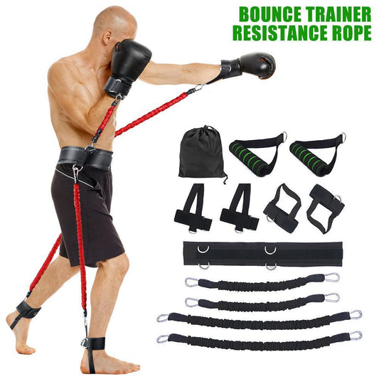 Heavy-Duty Latex Resistance Bands – Adjustable Fitness Rally Set for Strength Training & Full-Body Workouts