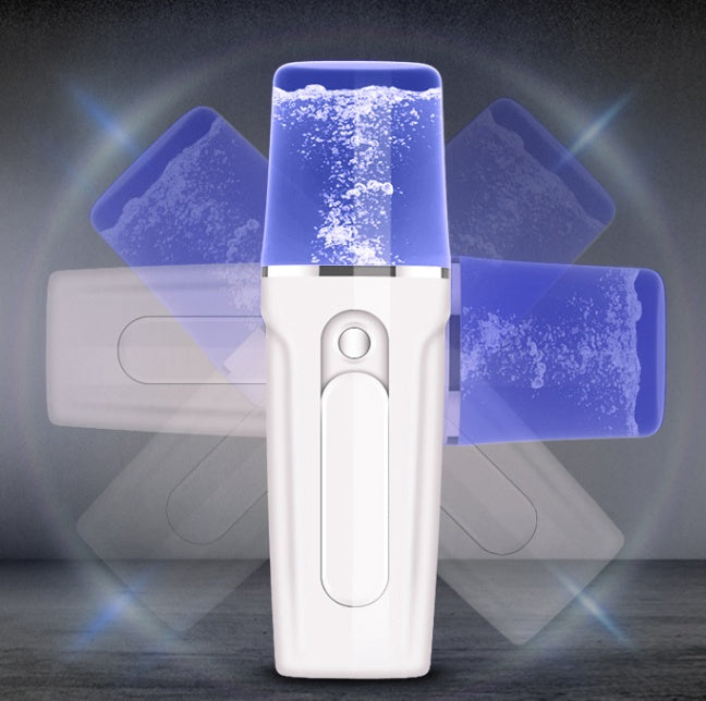 Facial Moisturizing Facial Beauty Apparatus With USB Charging Battery Bank - BudgetSpender