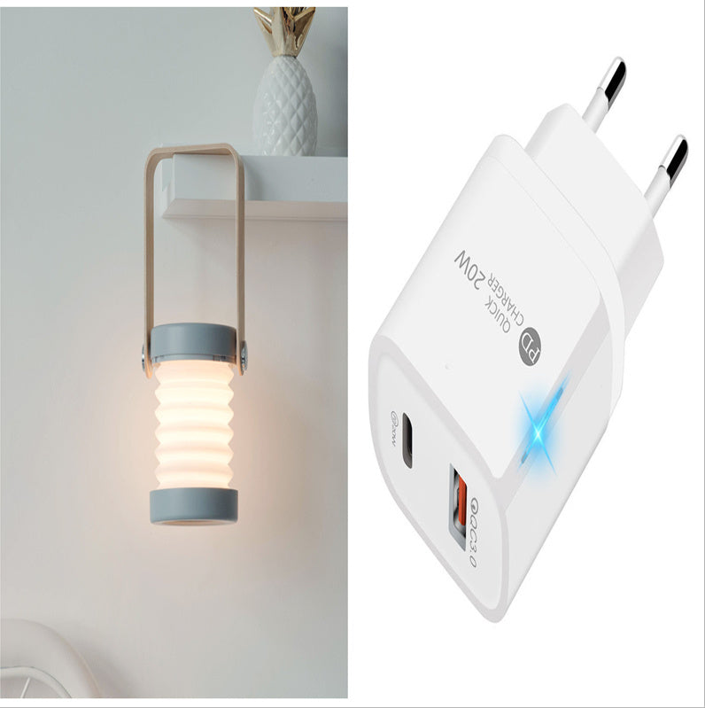 Foldable Touch Dimmable LED Night Light – for Reading & Home Décor - BudgetSpender