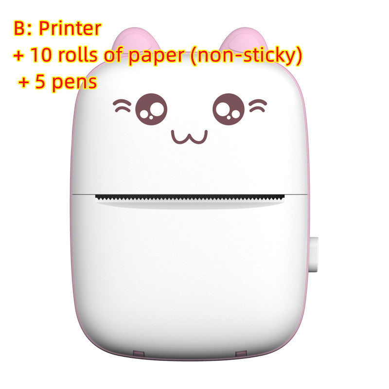 Mini Bluetooth Thermal Printer – Portable Wireless Pocket Printer for Notes, Photos, Labels & Studying (iOS & Android Compatible) - BudgetSpender