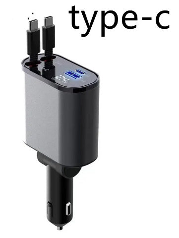Retractable Car Charger – Ultra-Fast, Convenient Charging on the Go - BudgetSpender